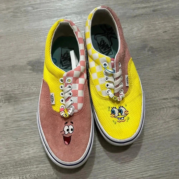 Vans x Spongebob Squarepants Era Best Friends Patrick Sz mens 7 women’s 8.5 - Picture 1 of 6